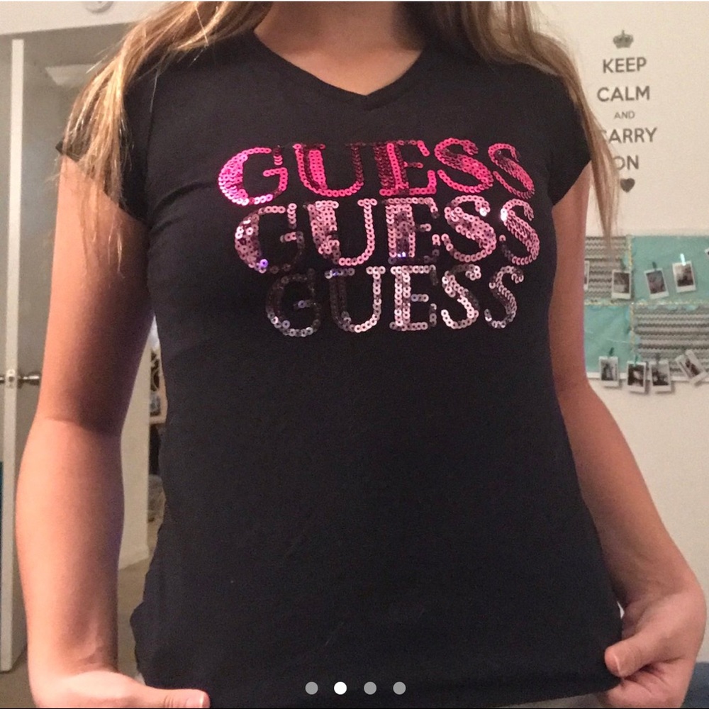 THE CUTEST Y2K GUESS TOP - Picture 2 of 4